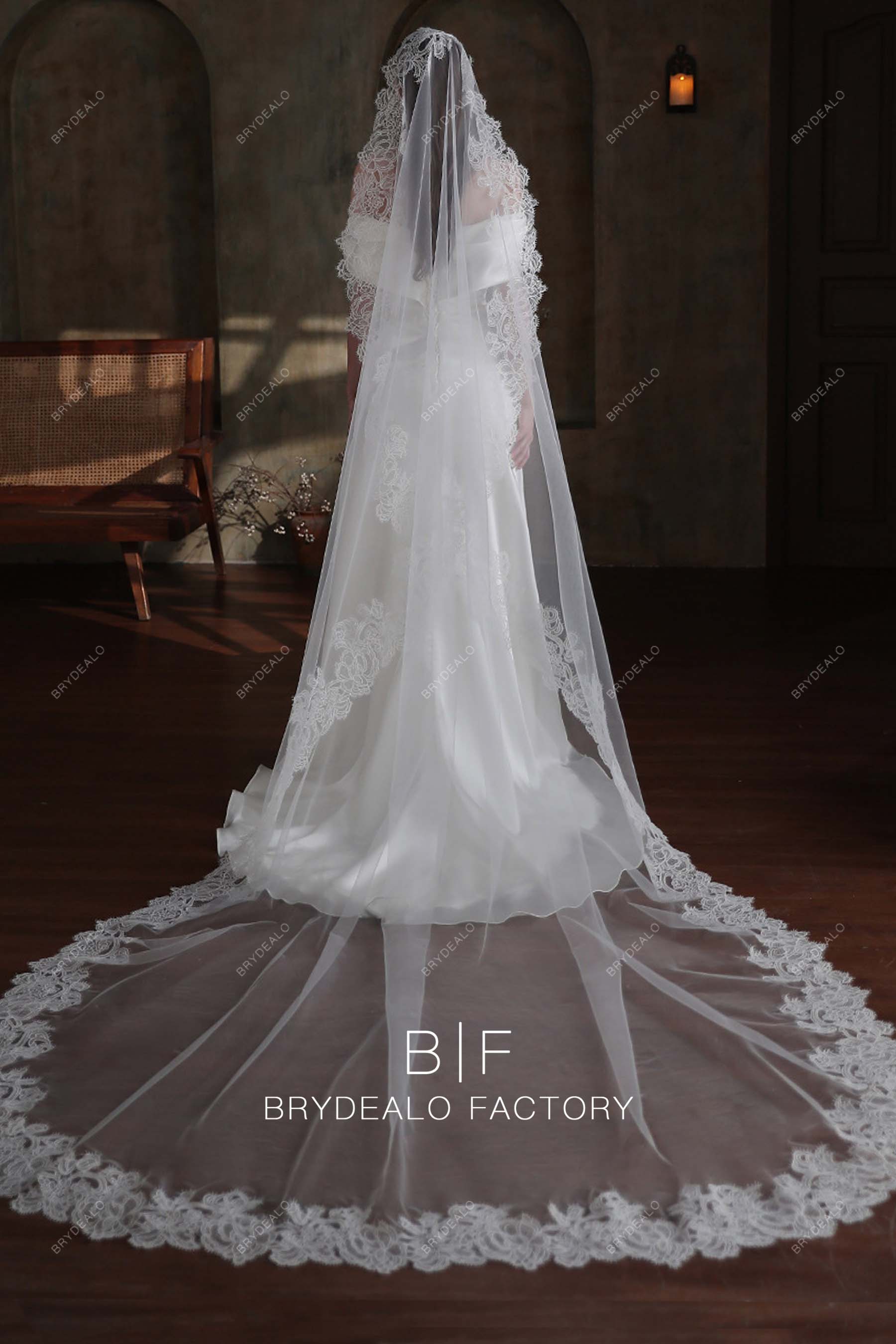 3D Floral Veil V008 – heirloombridalcompany