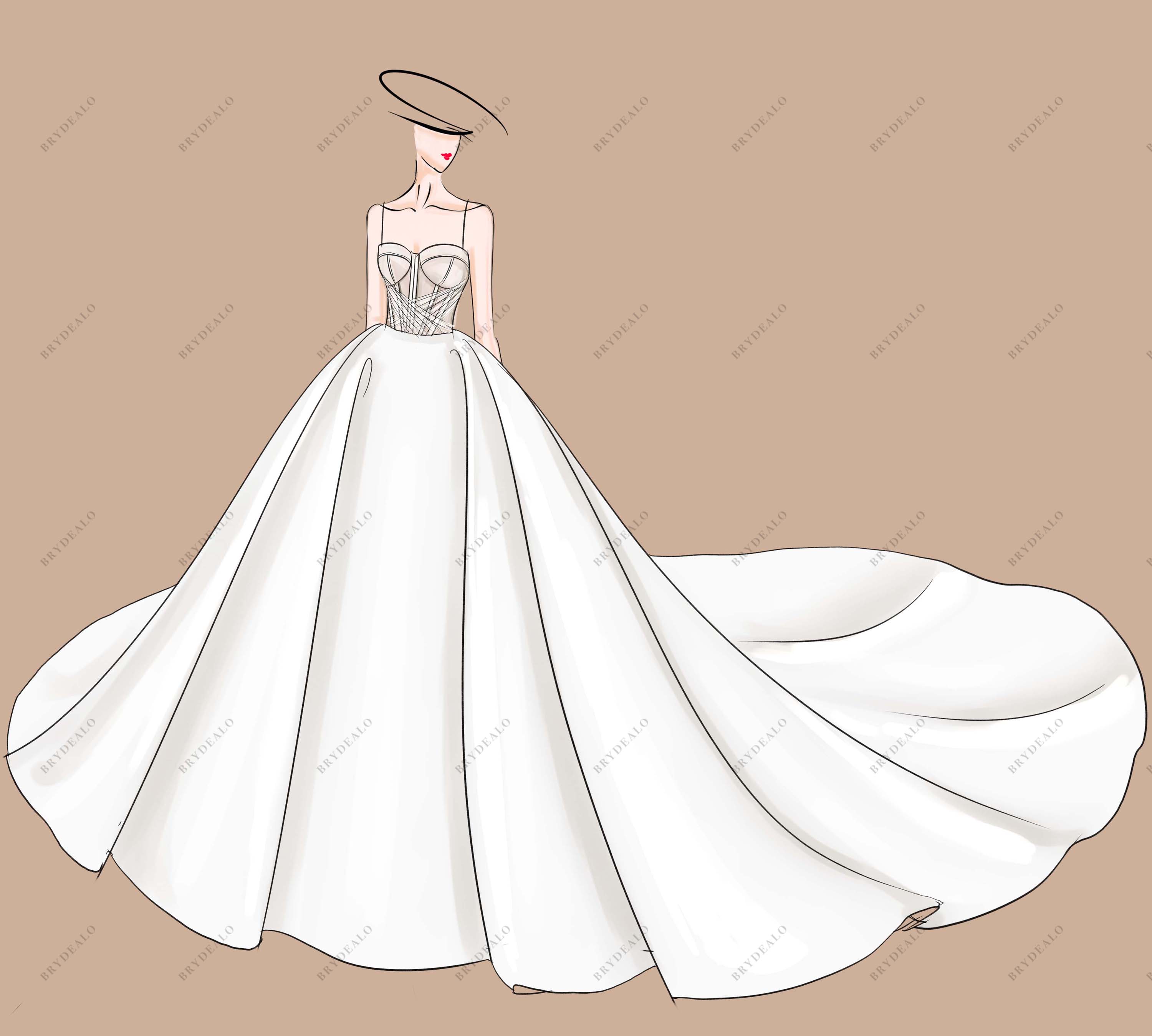 1631 Ball Gown Drawing Images Stock Photos  Vectors  Shutterstock