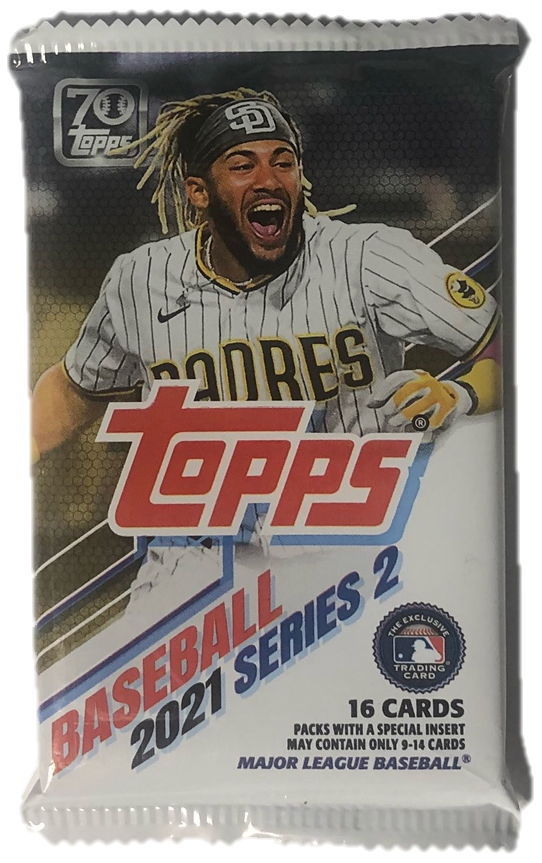 2021 Topps Series 2 Baseball Cards Retail Pack (916 cards per pack
