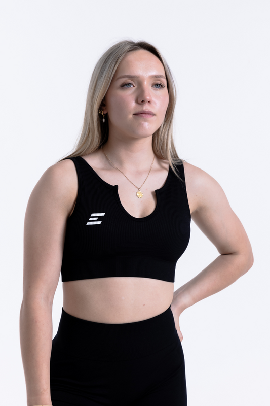 Luxe Sports Bra  V Shape - Butter – 𝙀𝙈𝙋𝙒𝙍 𝙔𝙊𝙐