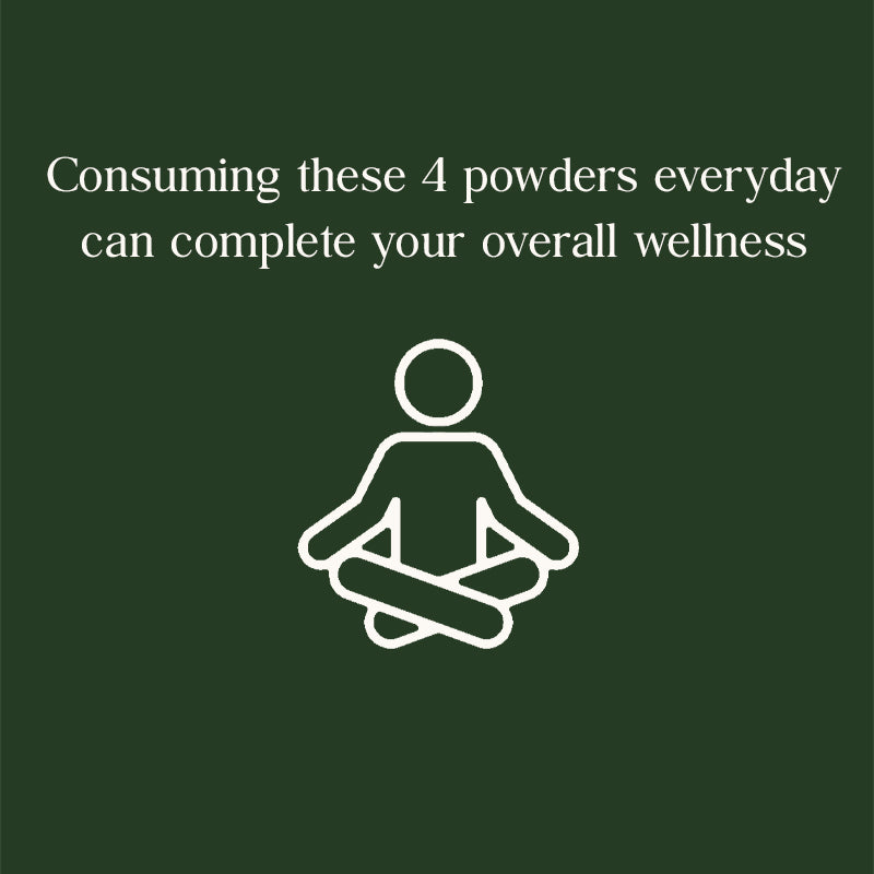 Consuming these 4 powders everyday can complete your overall wellness