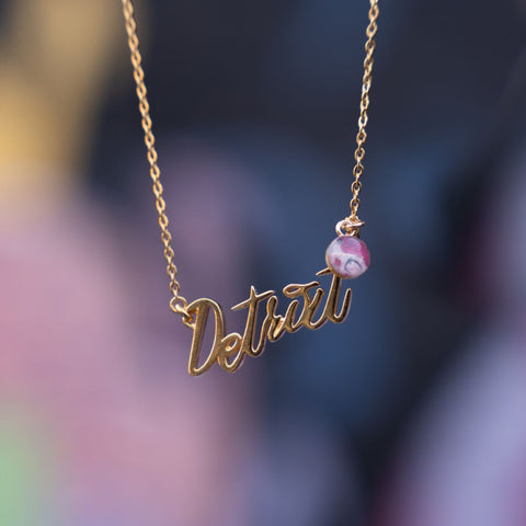 Detroit Necklace | Gold