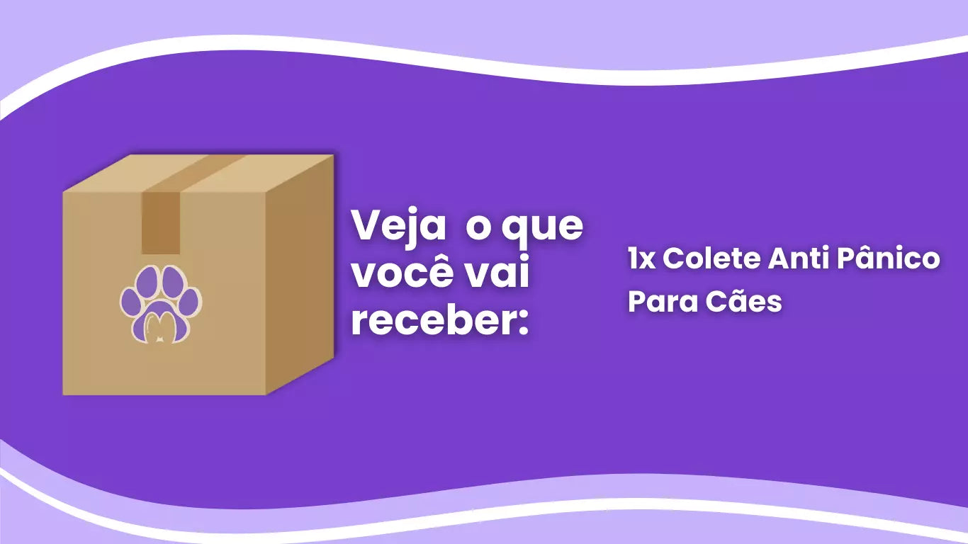 Colete Anti Pânico Para Cães