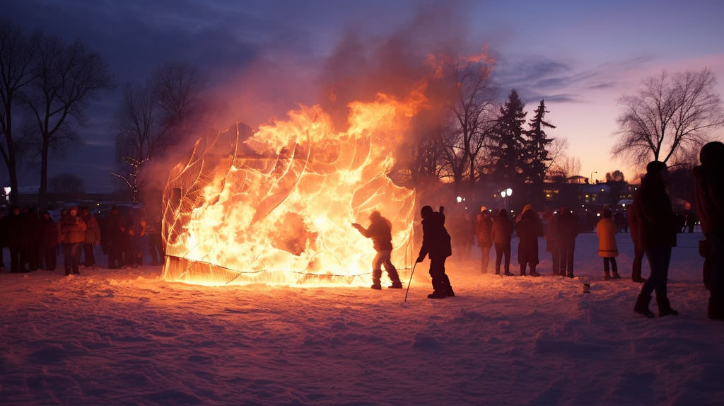 Winter Carnival by the Lake