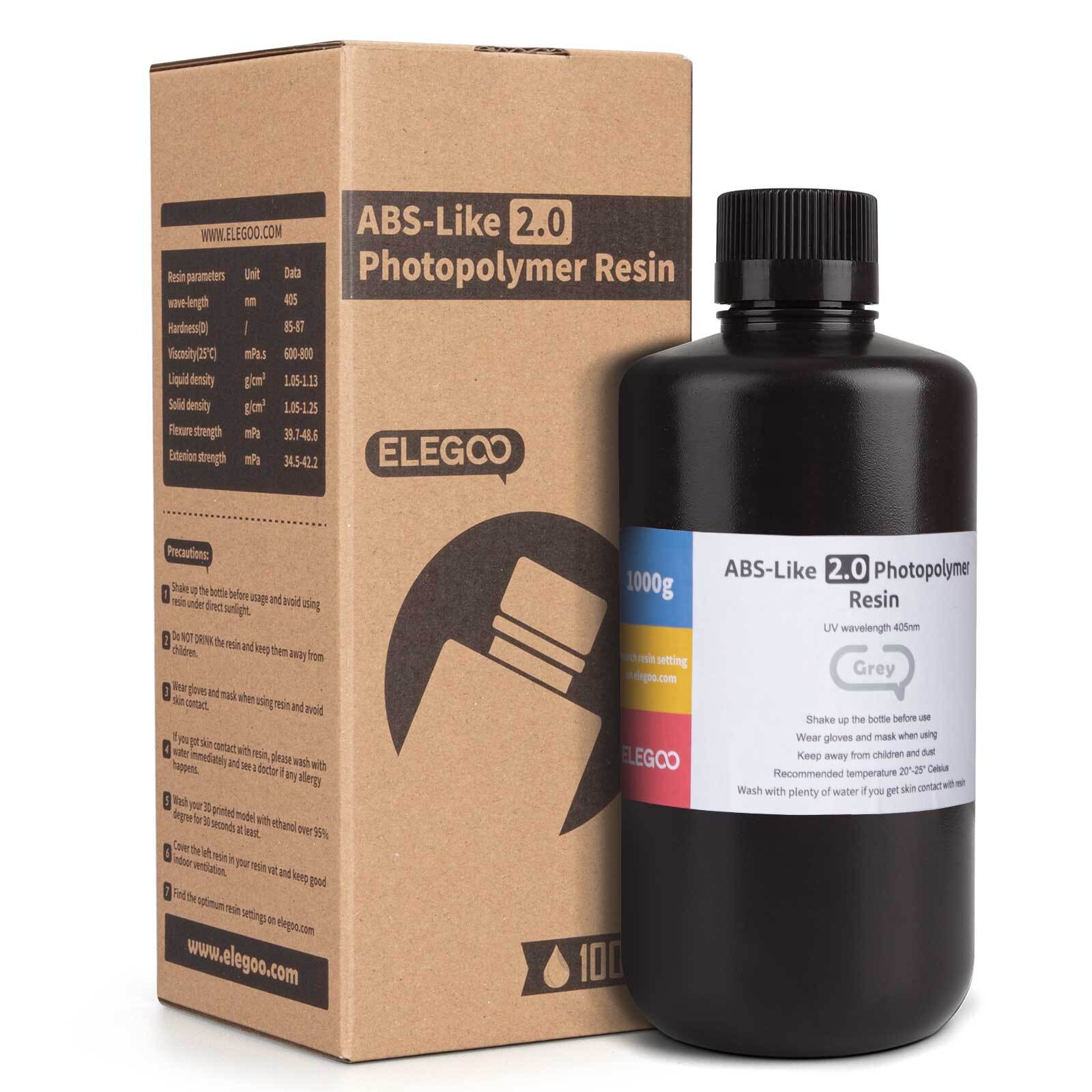 ELEGOO ABSlike Photopolymer Resin V2.0 (Grey)