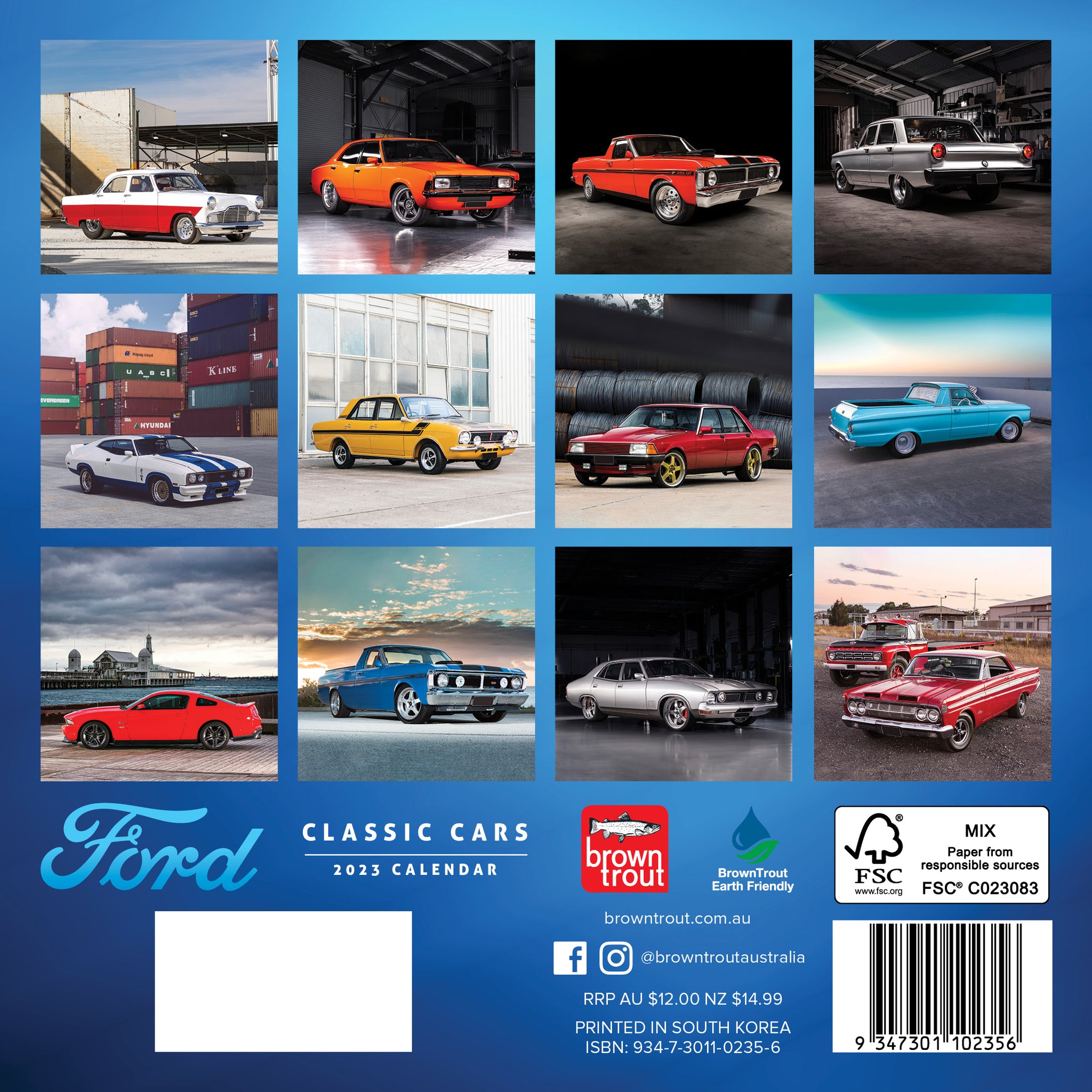 Shop Our Range of Ford Calendars Online & Instore