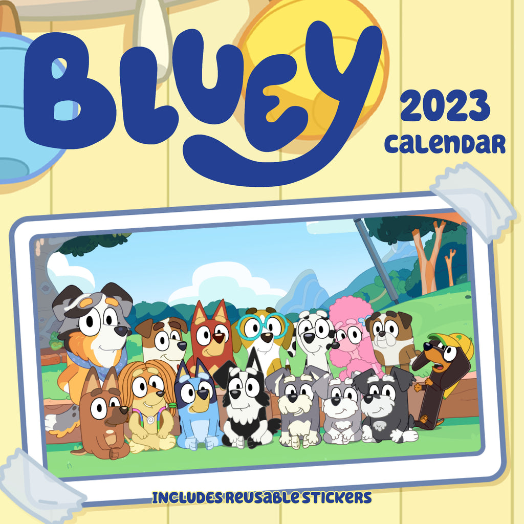 Shop Bluey Calendars for Kids Online & Instore