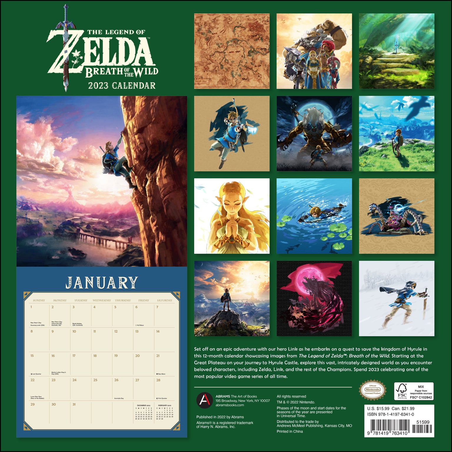 Gaming Anime Calendars Online And In Store   9781419763410 1 1536x1536 