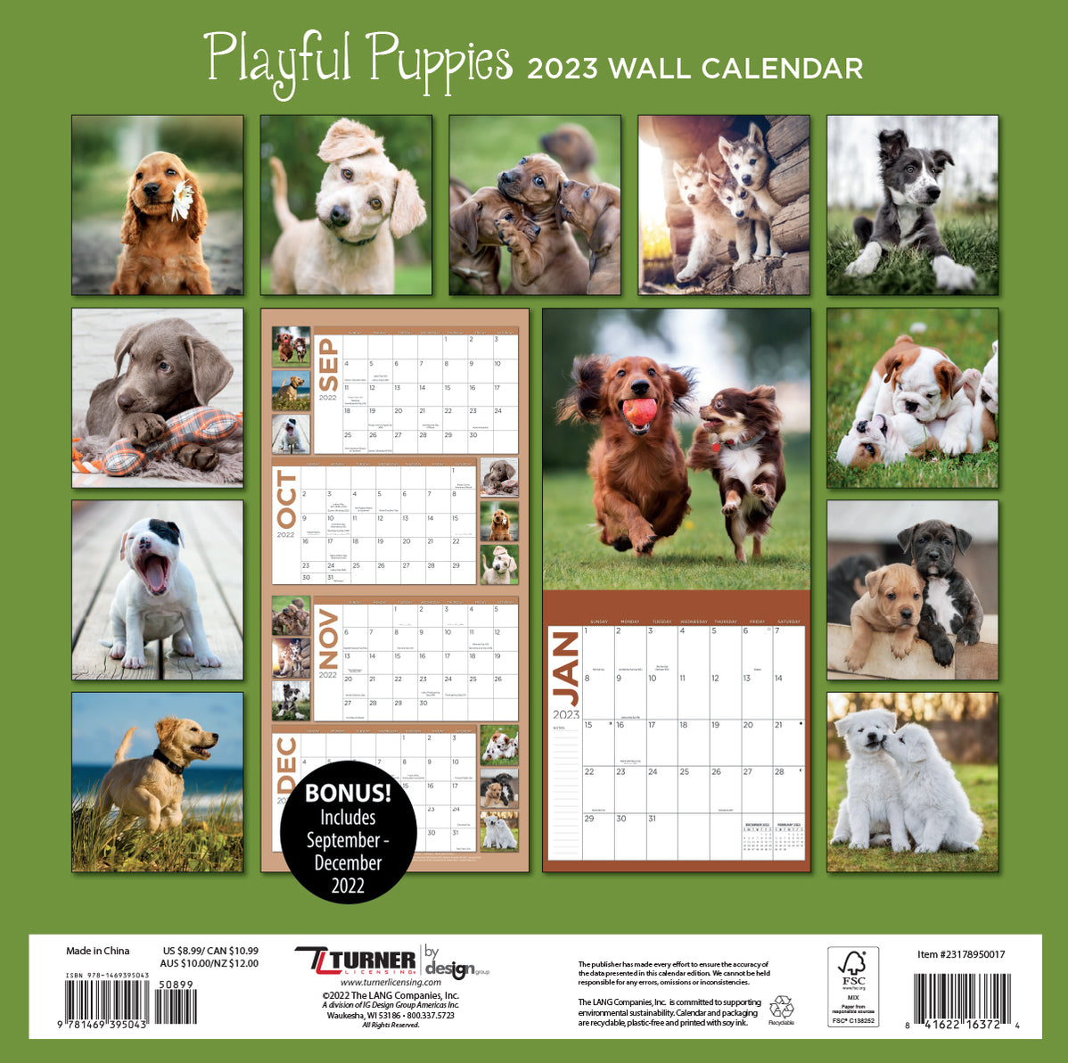 Calendar 2024 With Dogs Elwira Loreen