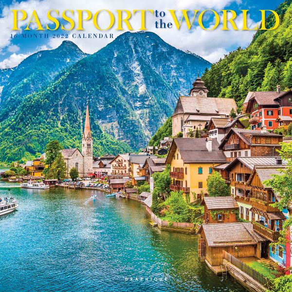 Passport to the World 2022 Square Wall Calendar Default Title