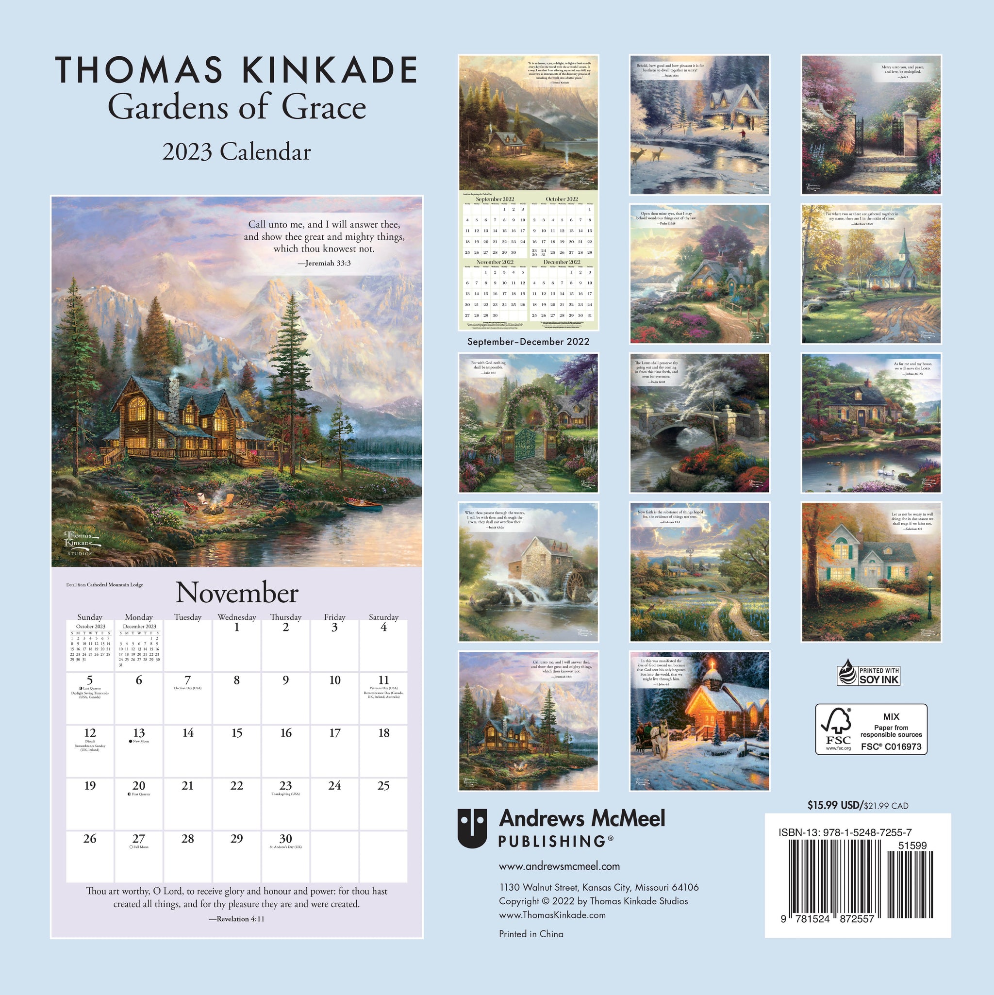 Shop Thomas Kinkade Calendars Online And In Store 8268