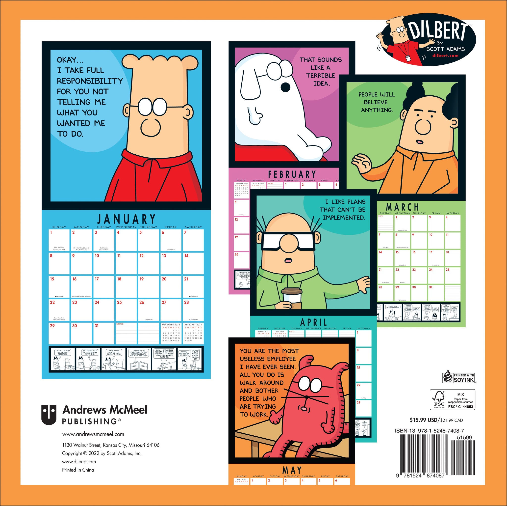 Shop Dilbert Calendars Online & Instore