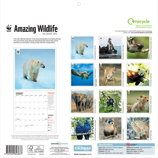 Buy World Wildlife Fund Calendars Online & Instore