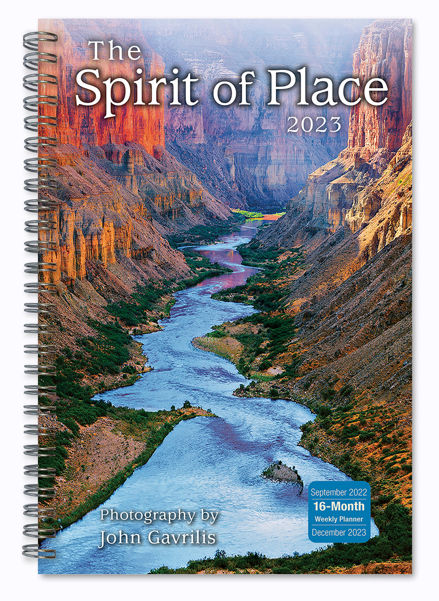 The Spirit of Place Photography By John Gavrilis 2023 Weekly Planner