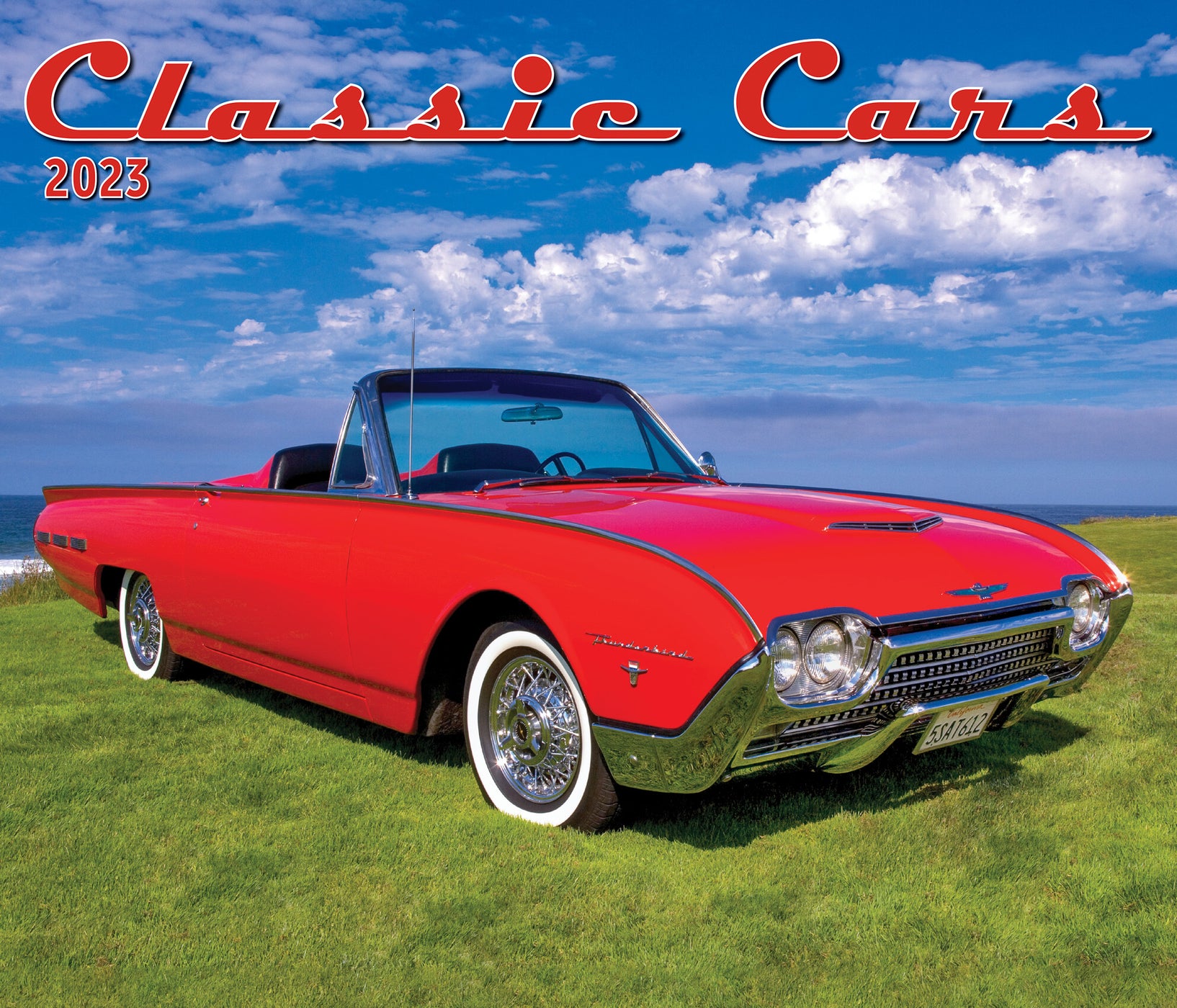 Classic Cars 2023 Large Wall Calendar