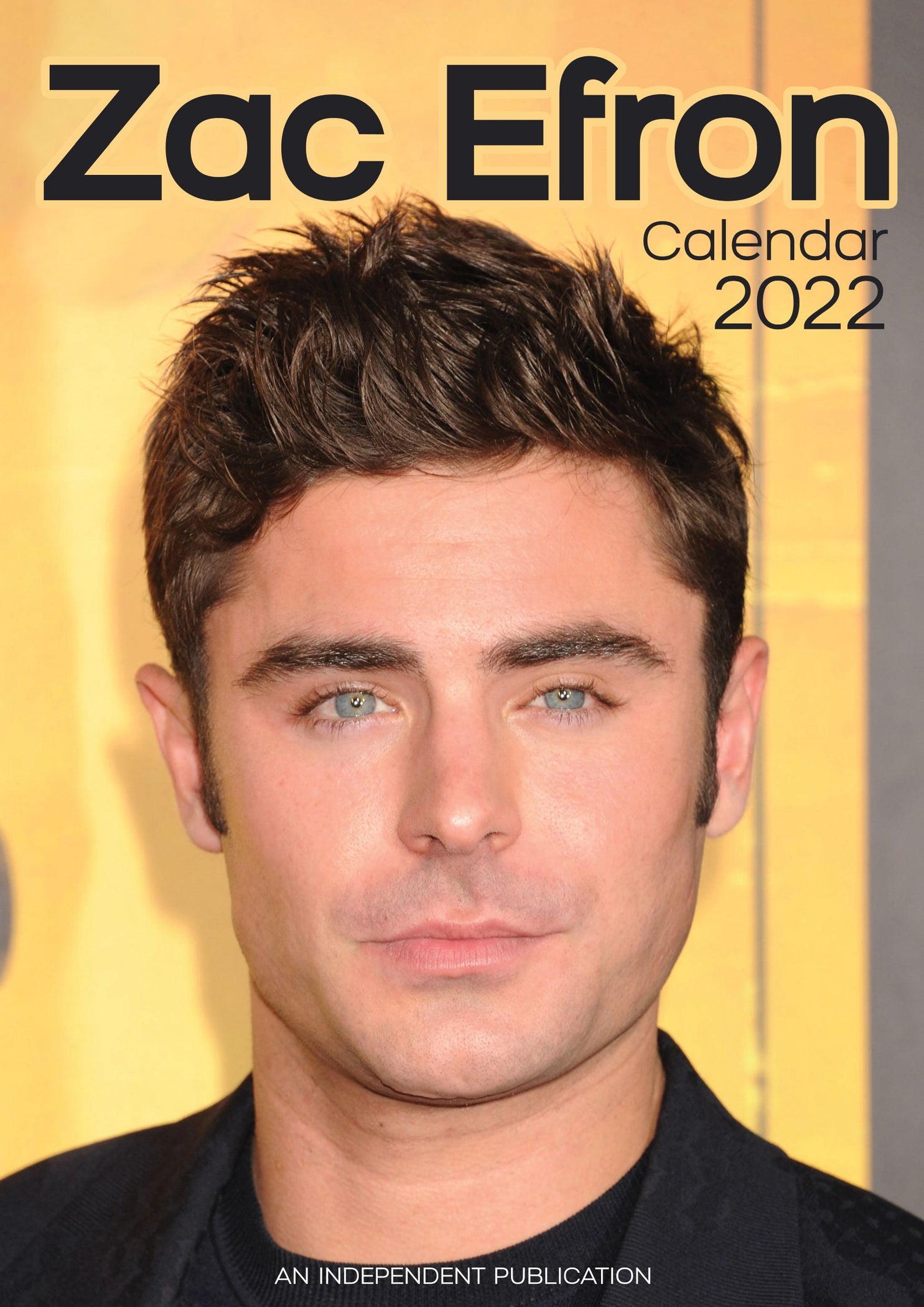 Zac Efron 2022 Large Wall Calendar