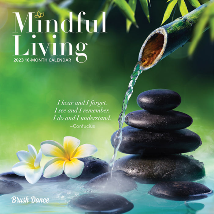 Mindful Living 2023 Mini Wall Calendar