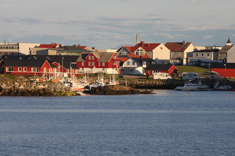 Mitternachtssonne auf den Lofoten