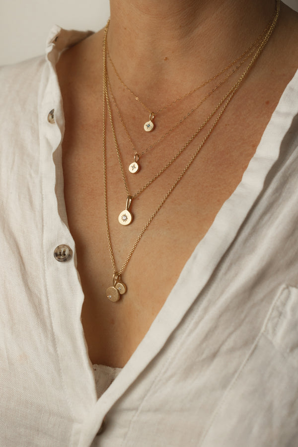 Buy The Gold Mini Citrine Necklace From British Jewellery Designer Daniella  Draper – Daniella Draper UK