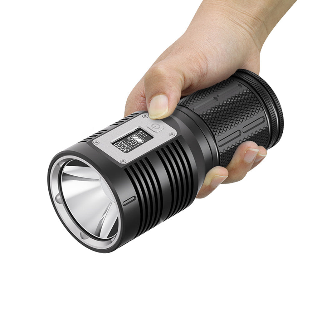 The Ultimate Guide to OLED Smart Digital Display Flashlights - GTR30 2024