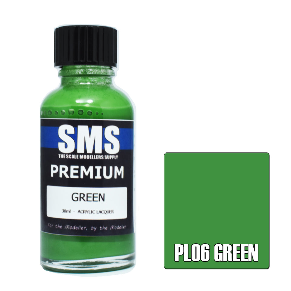 SMS Premium Acrylic Lacquer Green 30ml