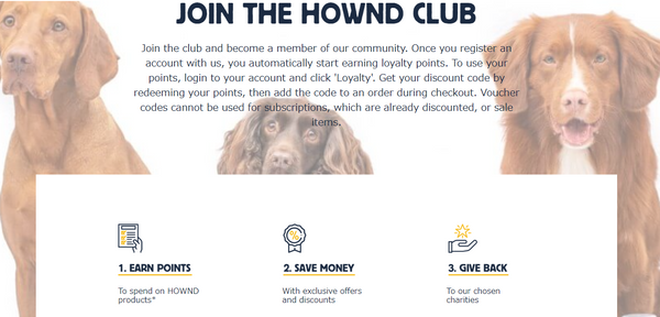 JOIN THE HOWND CLUB