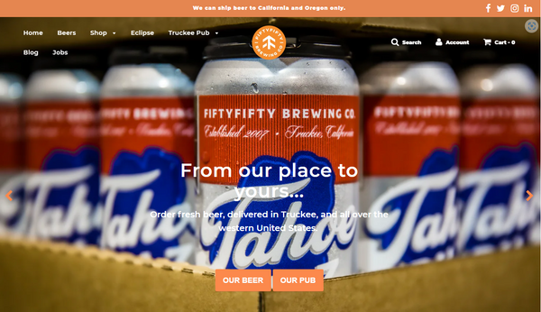 Fifty fifty brewing