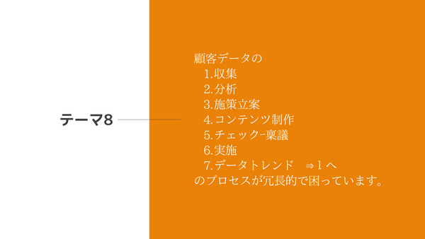 顧客データの活用方法