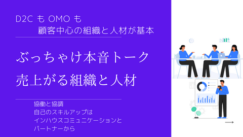 売上があがる組織と人材について