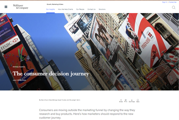 The consumer decision journey