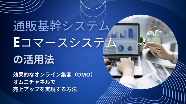 通販基幹システムの重要性とEコマースシステムの活用法：効果的なオンライン集客でオムニチャネルで売上アップを実現する方法