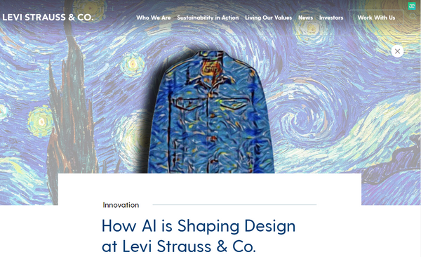 How AI is Shaping Design at Levi Strauss & Co.
