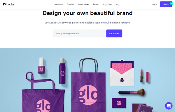 Looka: Logo Design & Brand Identity Platform for Entrepreneurs https://looka.com