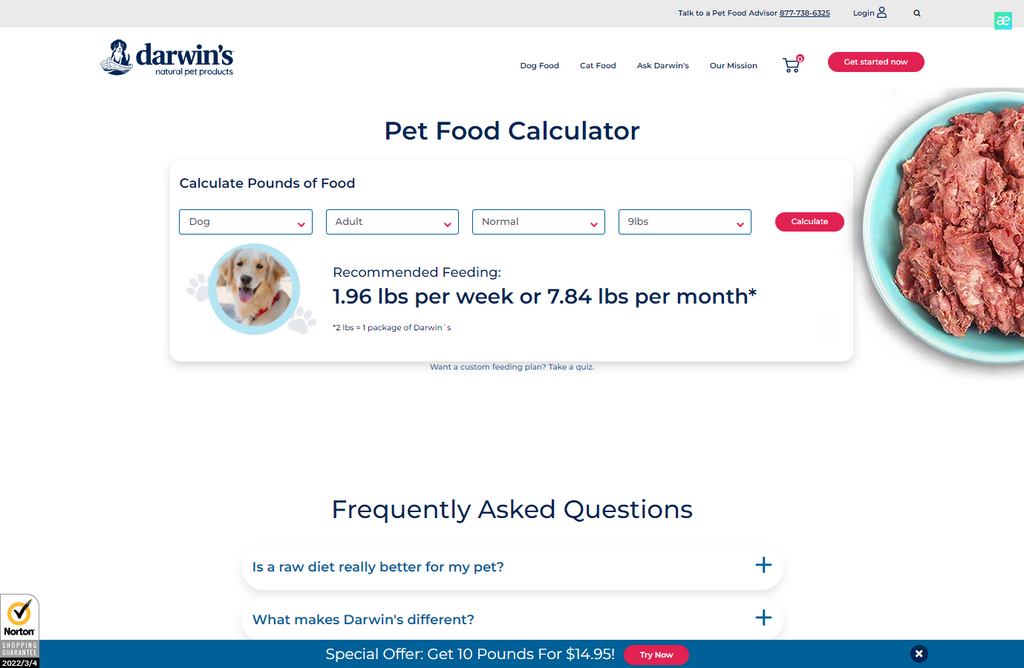 https://www.darwinspet.com/dog-food/