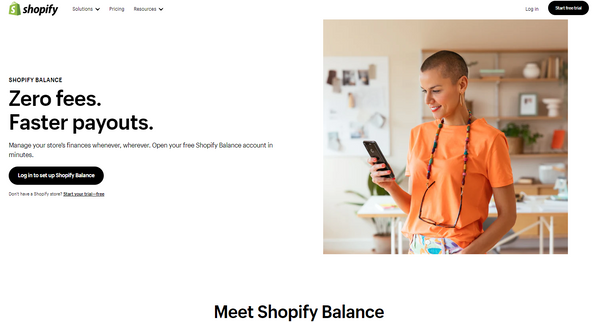 Shopify BALANCE