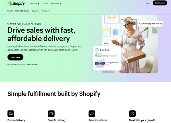 Shopify Fulfillment Network