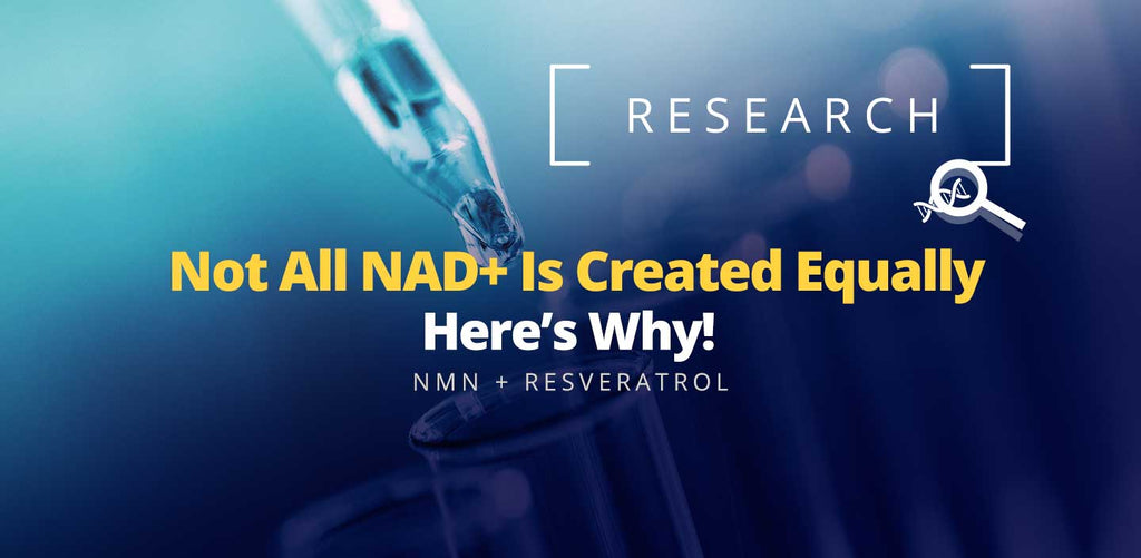 Not all nad+ is created equally, nmn & resveratrol combination