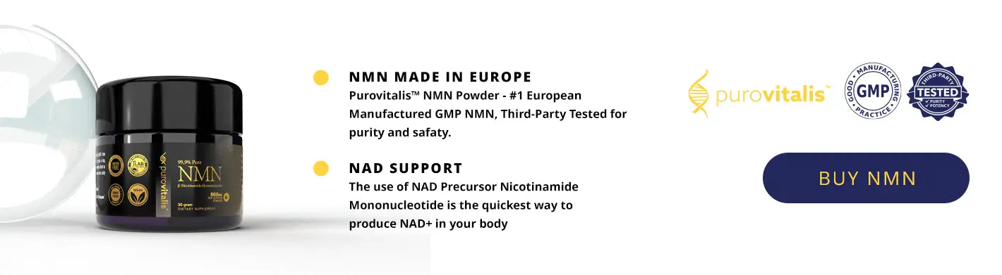 Pure NMN powder made in Europe