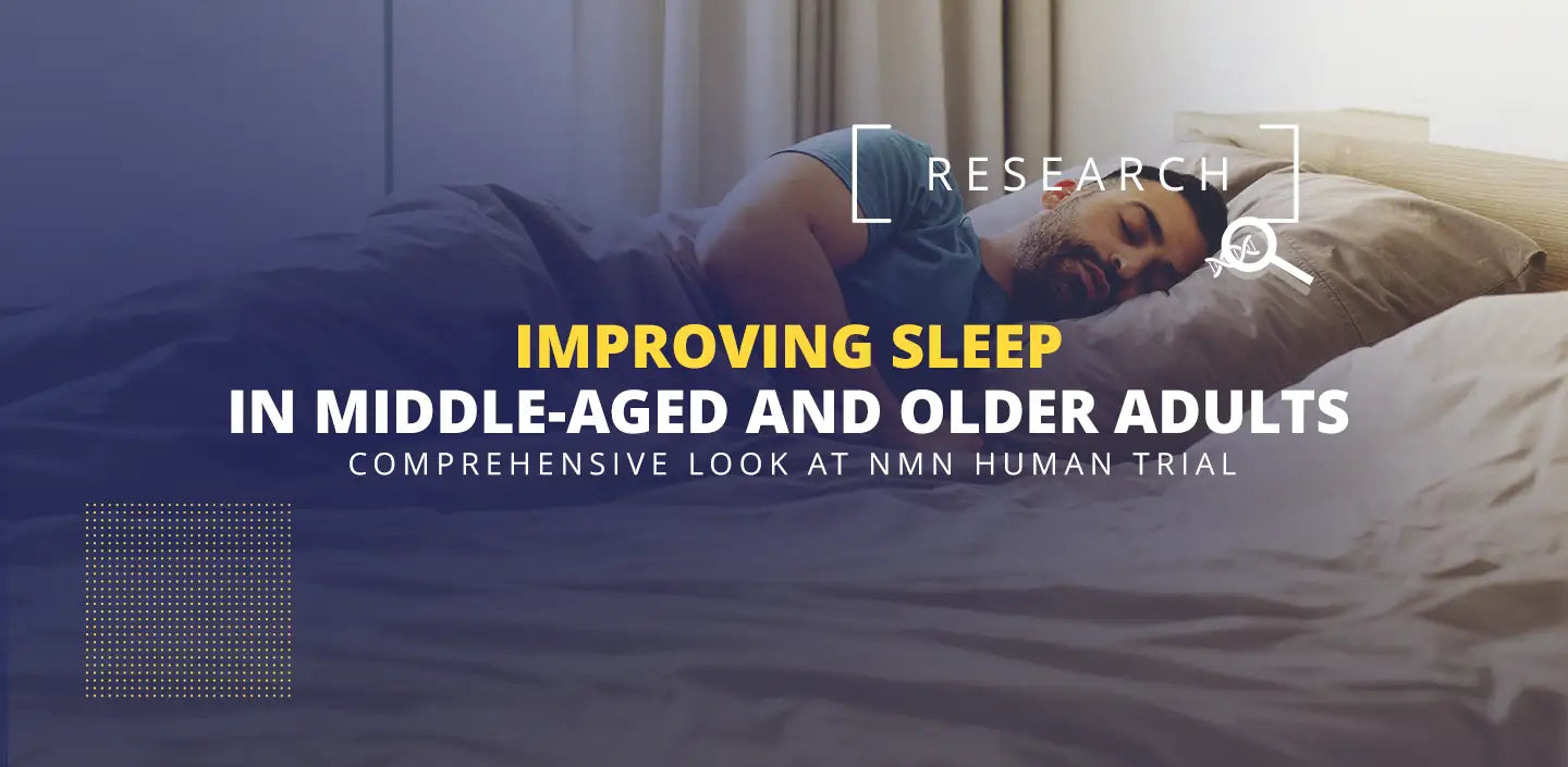 NMN improves sleep in middle age and older people
