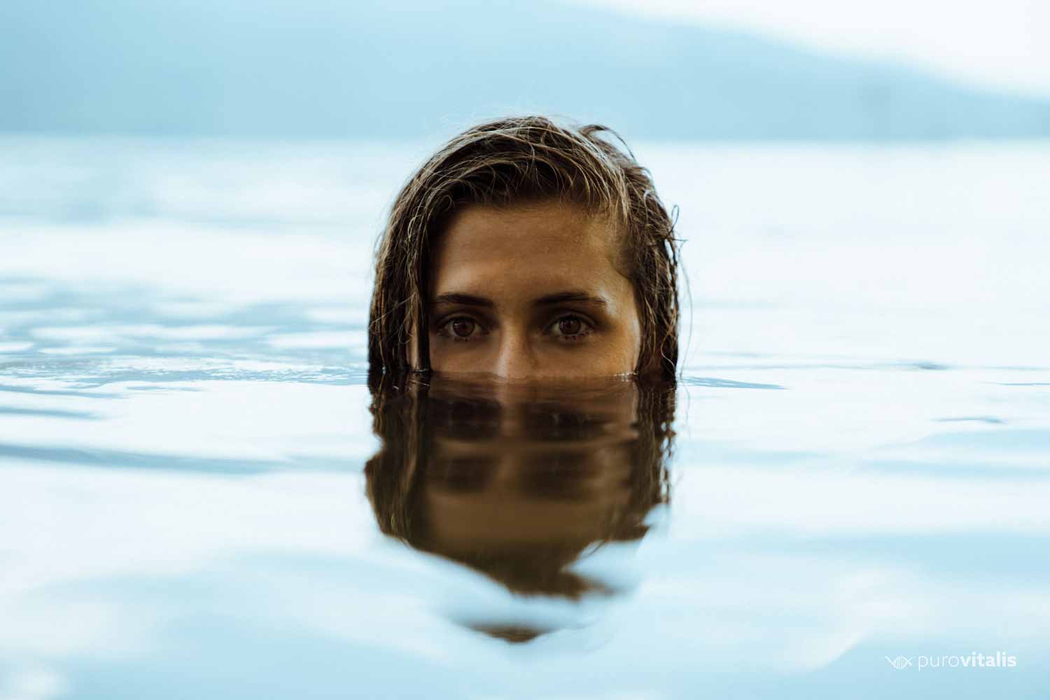 Photo of Women in water. clear your body from stress and embrace mindfullness one of the 11 Longevity Hacks