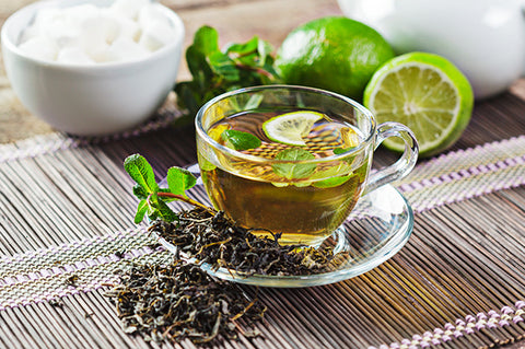 1). Herbal tea rinse: