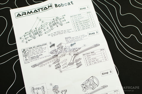 Armattan Bobcat 4”　組み立て説明書