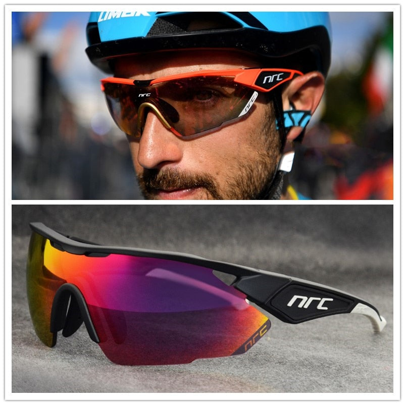 Nrc P-ride Photochromic Cycling Glasses Man Mountain Bike Bicycle Sport Cycling  Sunglasses Mtb Cycling Eyewear Woman