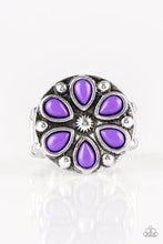 Load image into Gallery viewer, Color Me Calla Lily Purple Ring freeshipping - JewLz4u Gemstone Gallery
