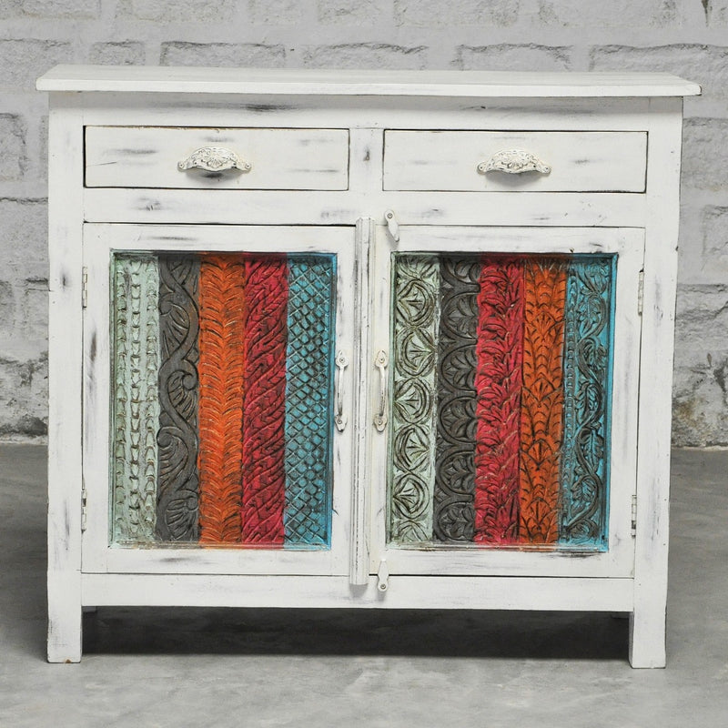 Rainbow Carved Wooden Sideboards & Cabinets