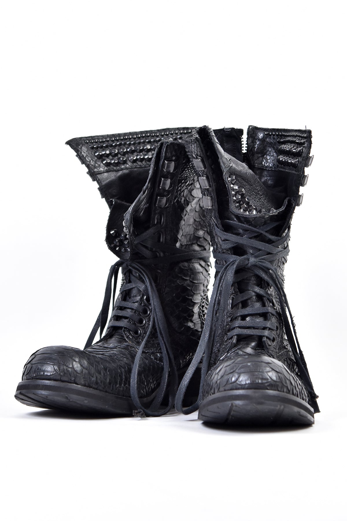 Chrome Boots 10 / Snake | KMRii OFFICIAL ONLINE STORE