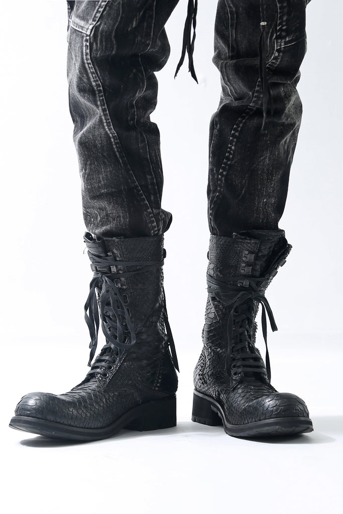 Chrome Boots 10 / Snake | KMRii OFFICIAL ONLINE STORE