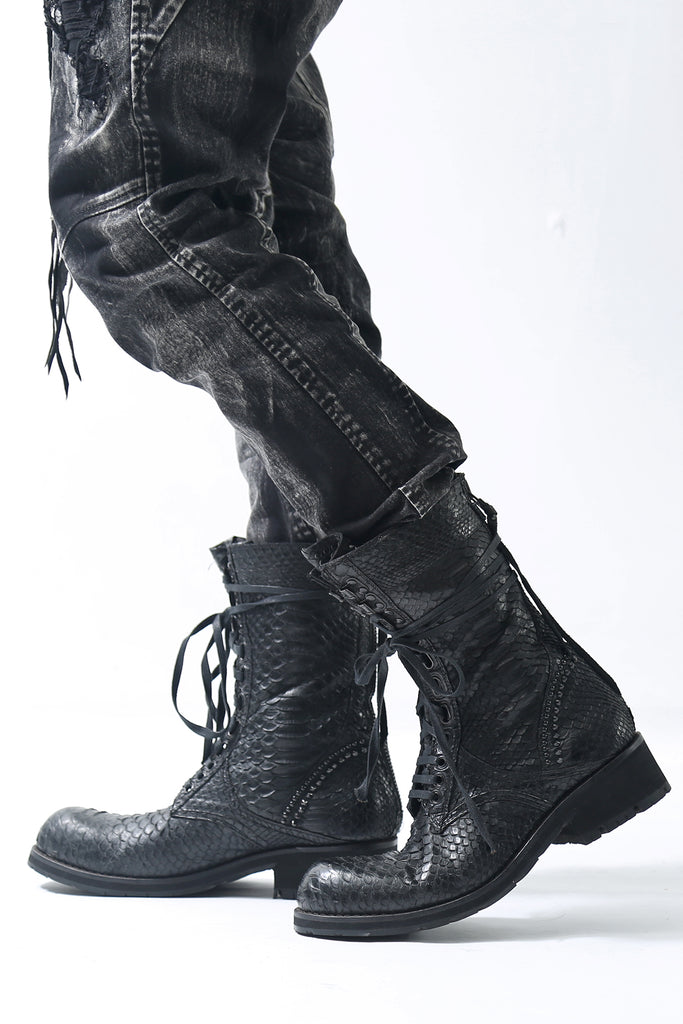 Chrome Boots 10 / Snake | KMRii OFFICIAL ONLINE STORE