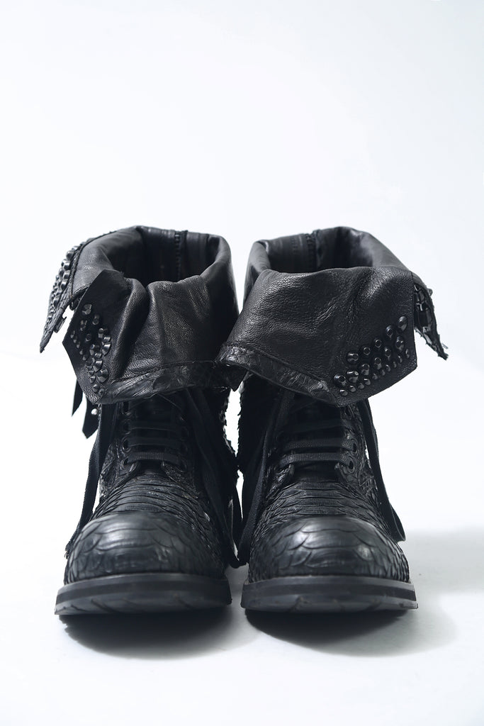 Chrome Boots 10 / Snake | KMRii OFFICIAL ONLINE STORE