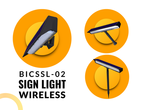 Brighticonic solar sign lights